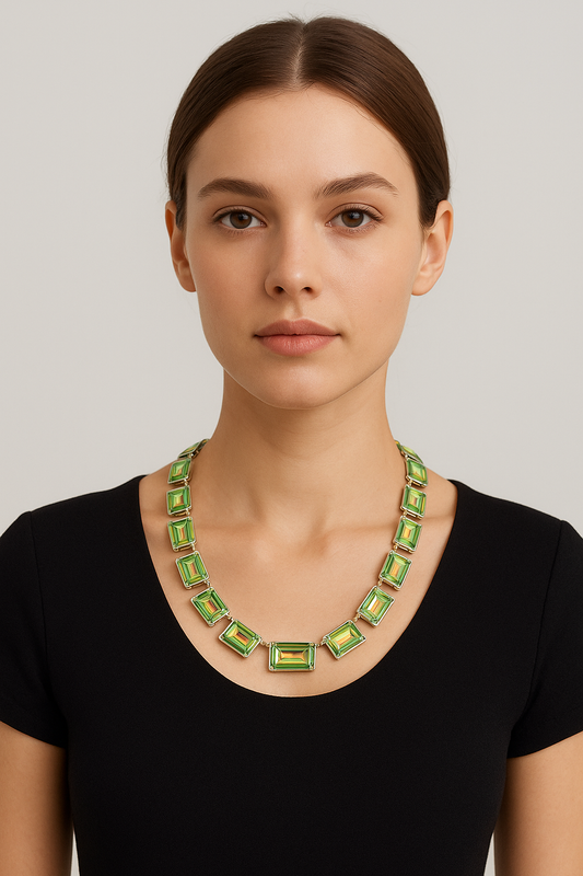 Light green necklace