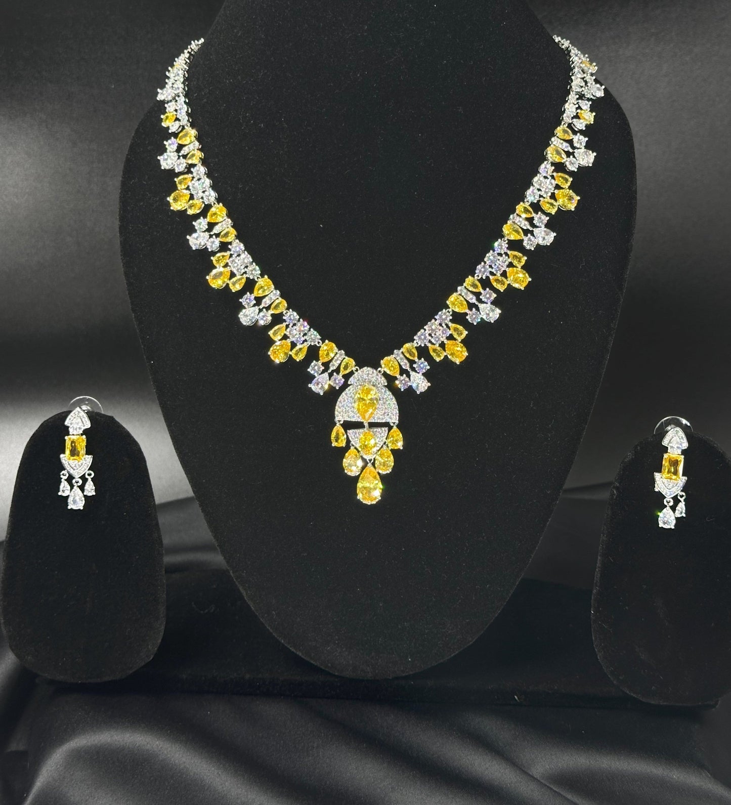 Yellow Necklace set