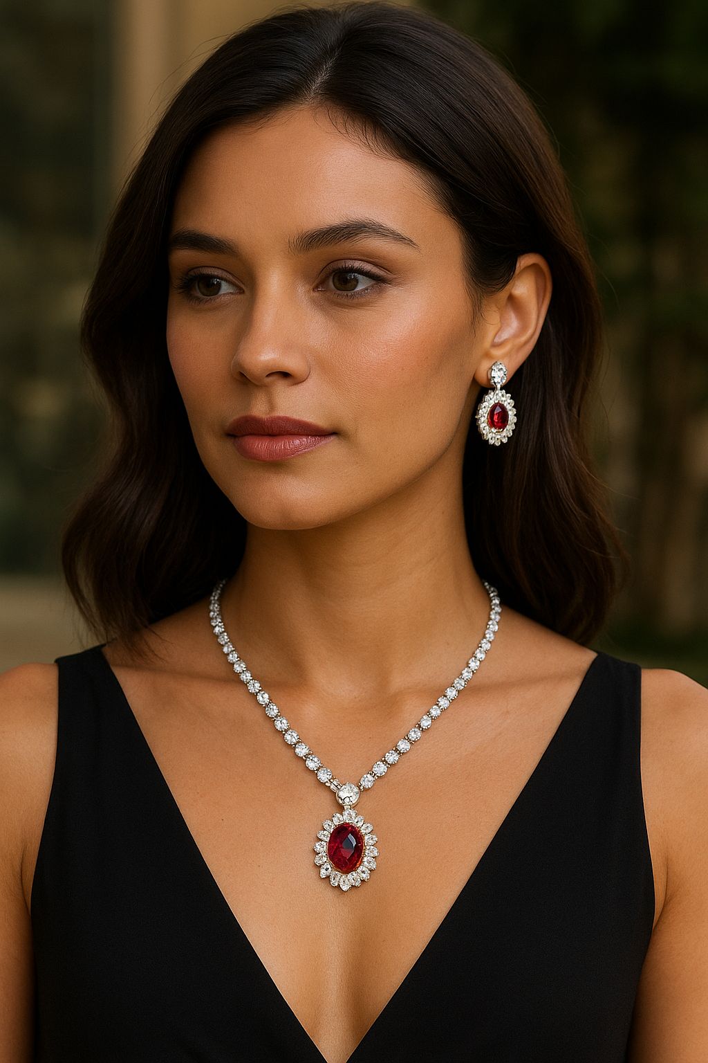 Stunning CZ necklace