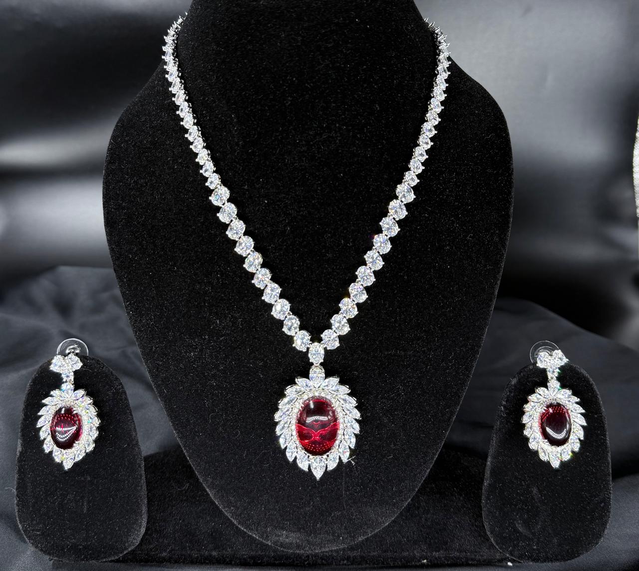Stunning CZ necklace
